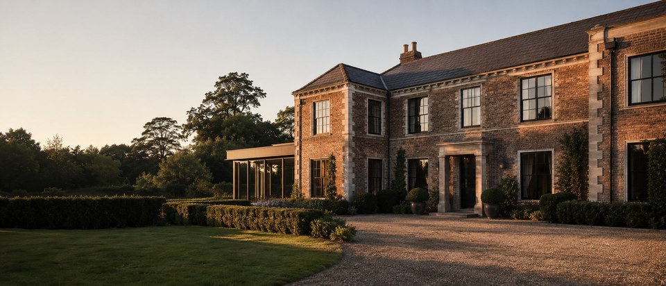 A Lanesborough home at golden hour